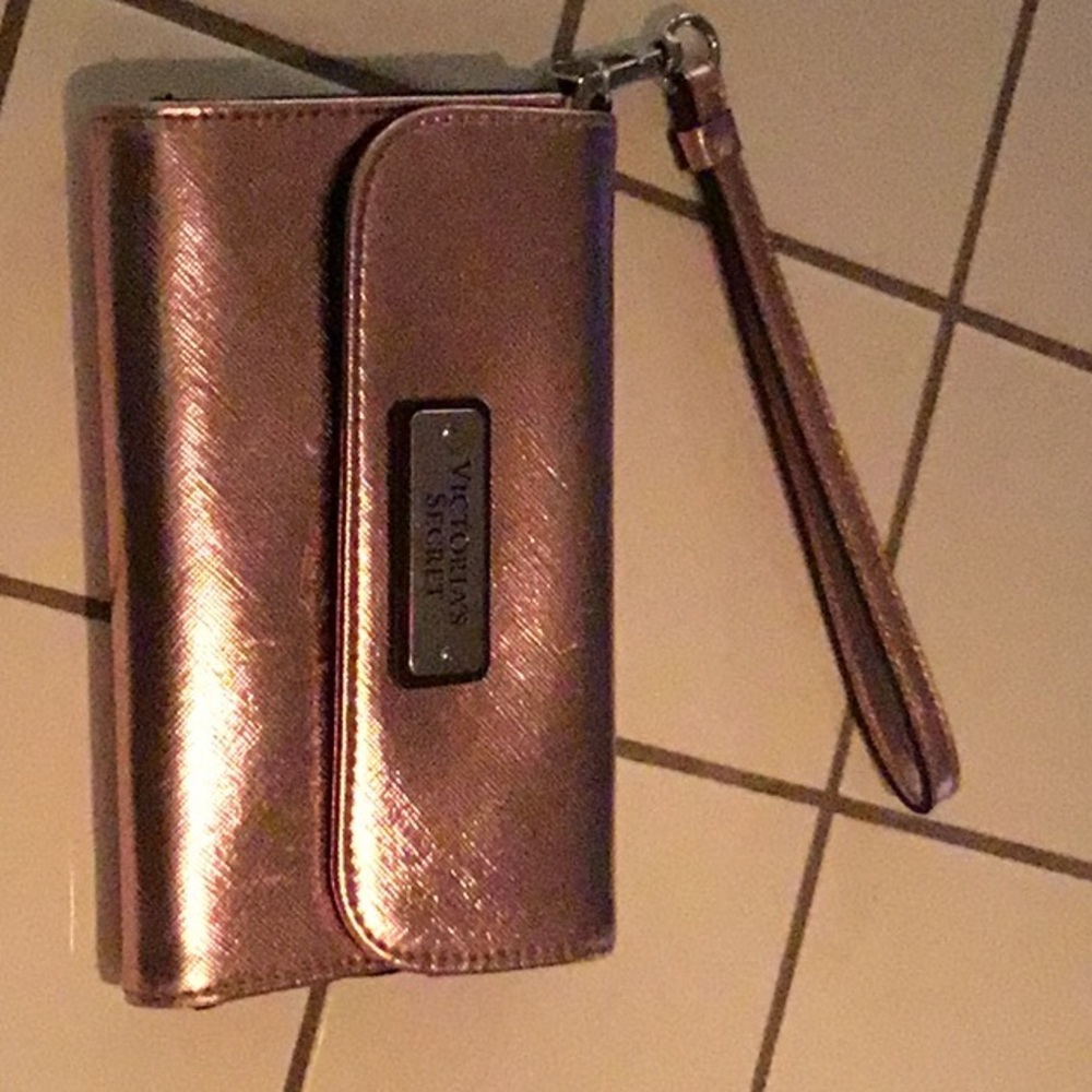 Light pink Victoria secret wristlet